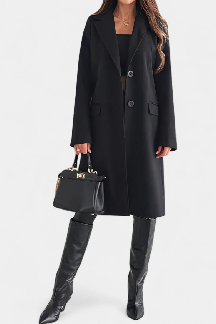 Vivienne, Tailored Mid-Length Coat