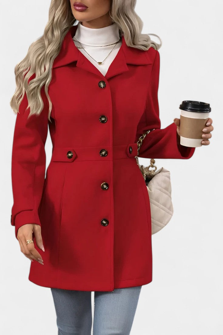 Rebecca, Tailored Belted Coat