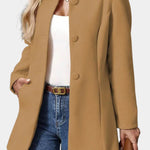 Petra, Tailored High-Collar Coat