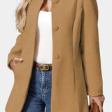 Petra, Tailored High-Collar Coat