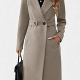 Beatrice, Timeless Belted Overcoat