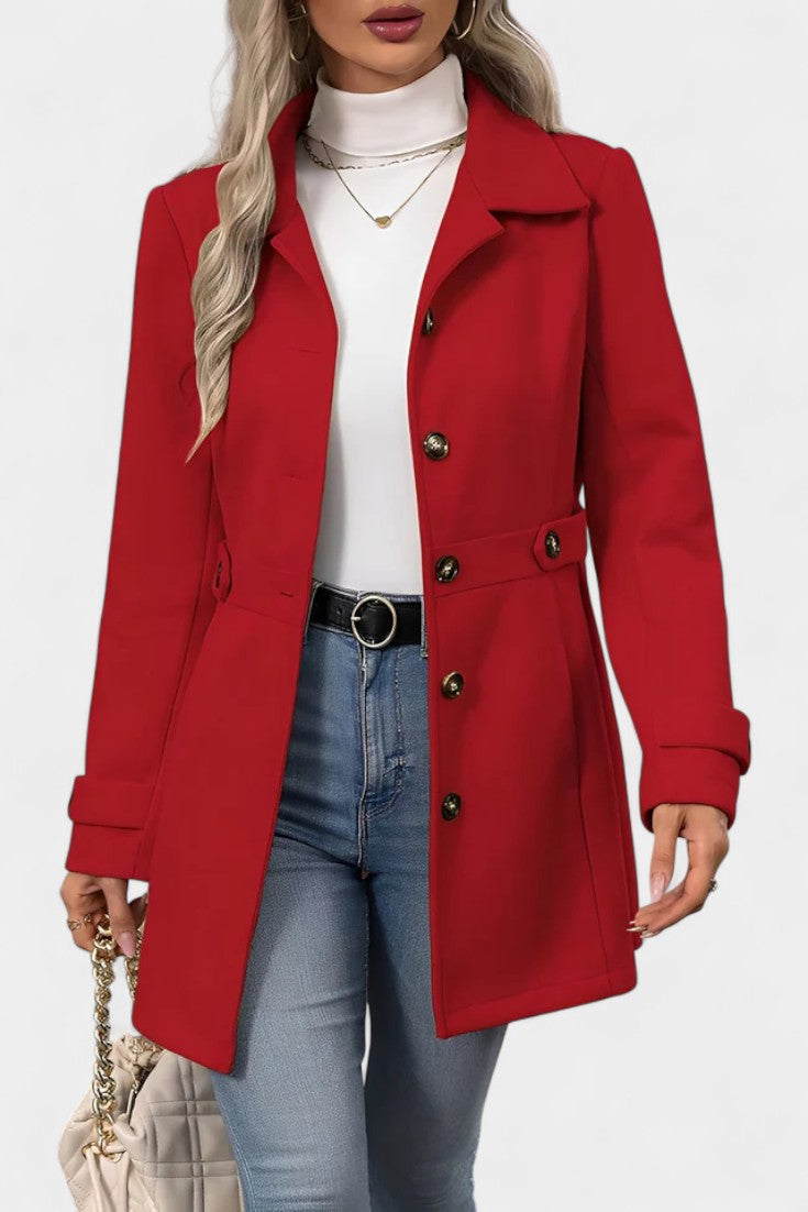 Rebecca, Tailored Belted Coat