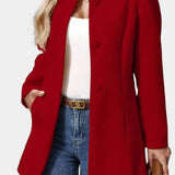 Petra, Tailored High-Collar Coat