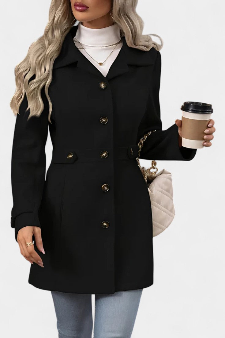 Rebecca, Tailored Belted Coat