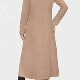 Philippa, Tailored Double-Breasted Long Coat