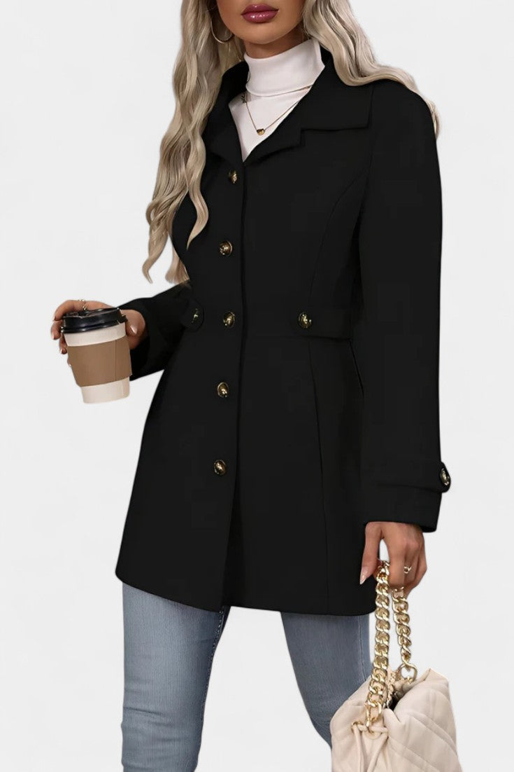Rebecca, Tailored Belted Coat