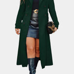Philippa, Tailored Double-Breasted Long Coat