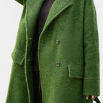 Cornelia, Oversized Double-Breasted Long Coat