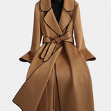Marguerite, Belted Longline Coat