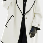 Maura, Wide-Collar Statement Coat