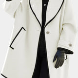 Maura, Wide-Collar Statement Coat