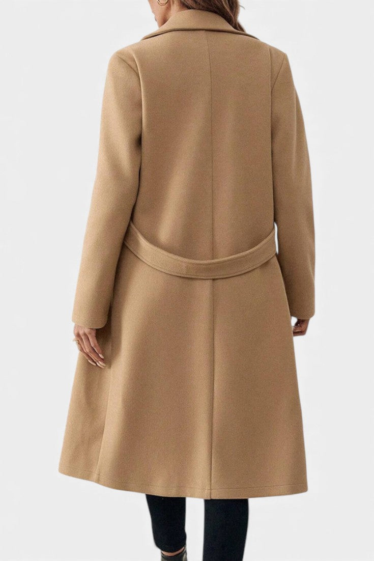 Beatrice, Timeless Belted Overcoat