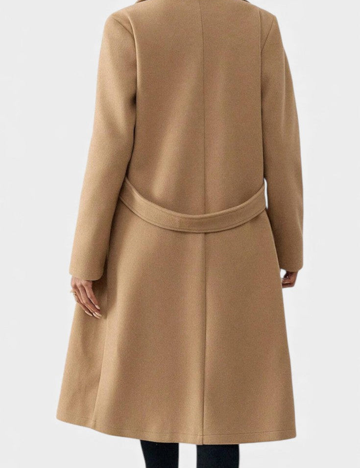 Beatrice, Timeless Belted Overcoat