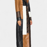 Natalie, Panelled Longline Coat