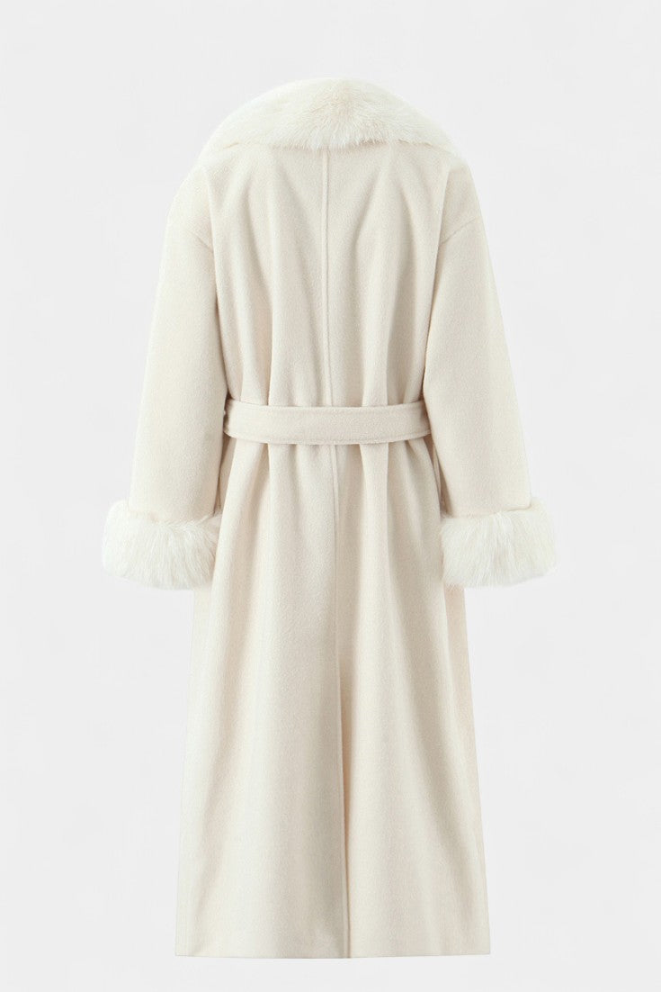 Genevieve, Belted Longline Coat
