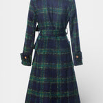 Sabrina, Checked Longline Coat