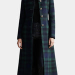 Valentina, Tailored Check Midi Coat