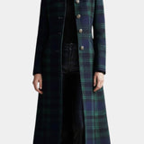 Valentina, Tailored Check Midi Coat
