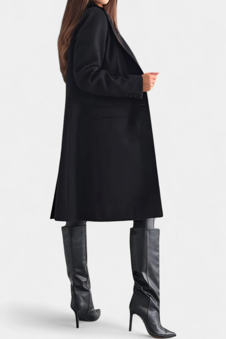 Vivienne, Tailored Mid-Length Coat