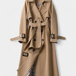 Guinevere, Double-Breasted Belted Trench Coat