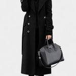 Rosabel, Tailored Double-Breasted Long Coat