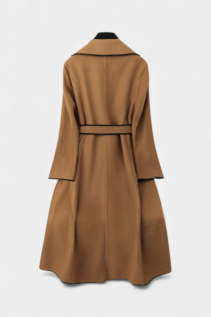 Marguerite, Belted Longline Coat
