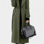 Rosabel, Tailored Double-Breasted Long Coat