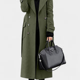 Rosabel, Tailored Double-Breasted Long Coat