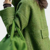 Cornelia, Oversized Double-Breasted Long Coat