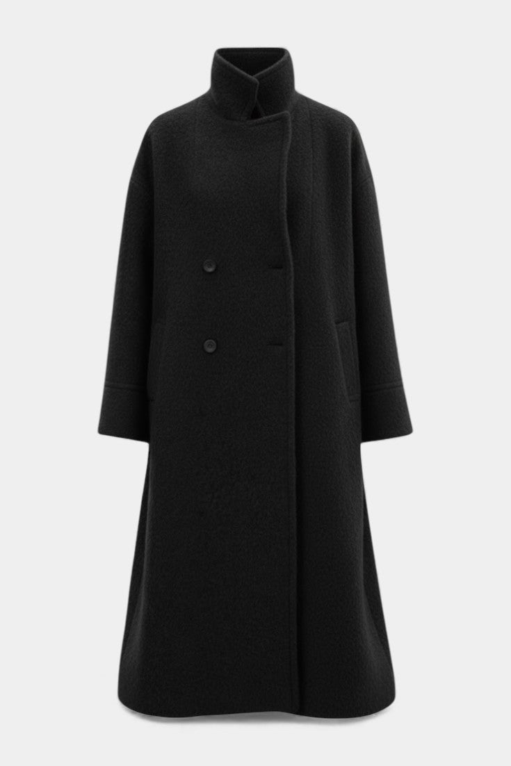 Cornelia, Oversized Double-Breasted Long Coat