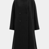 Cornelia, Oversized Double-Breasted Long Coat