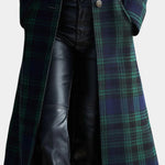 Valentina, Tailored Check Midi Coat