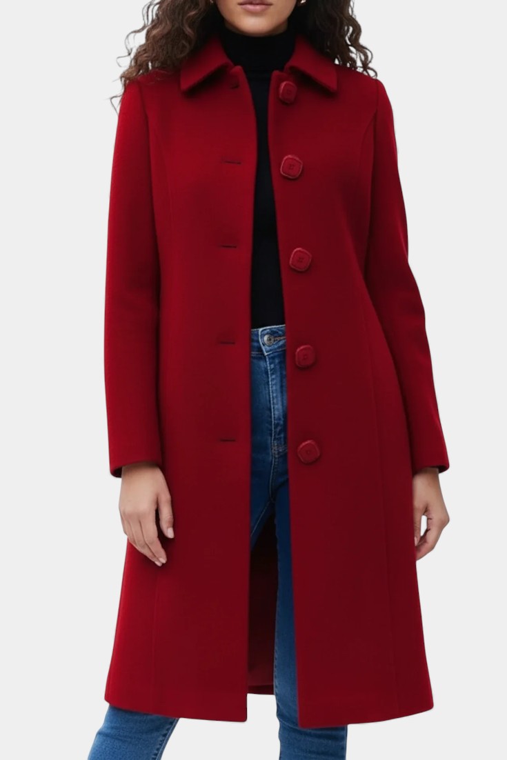 Clarice, Tailored Longline Winter Coat