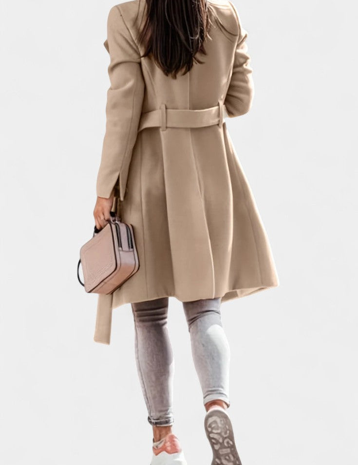 Odette, Belted Longline Coat