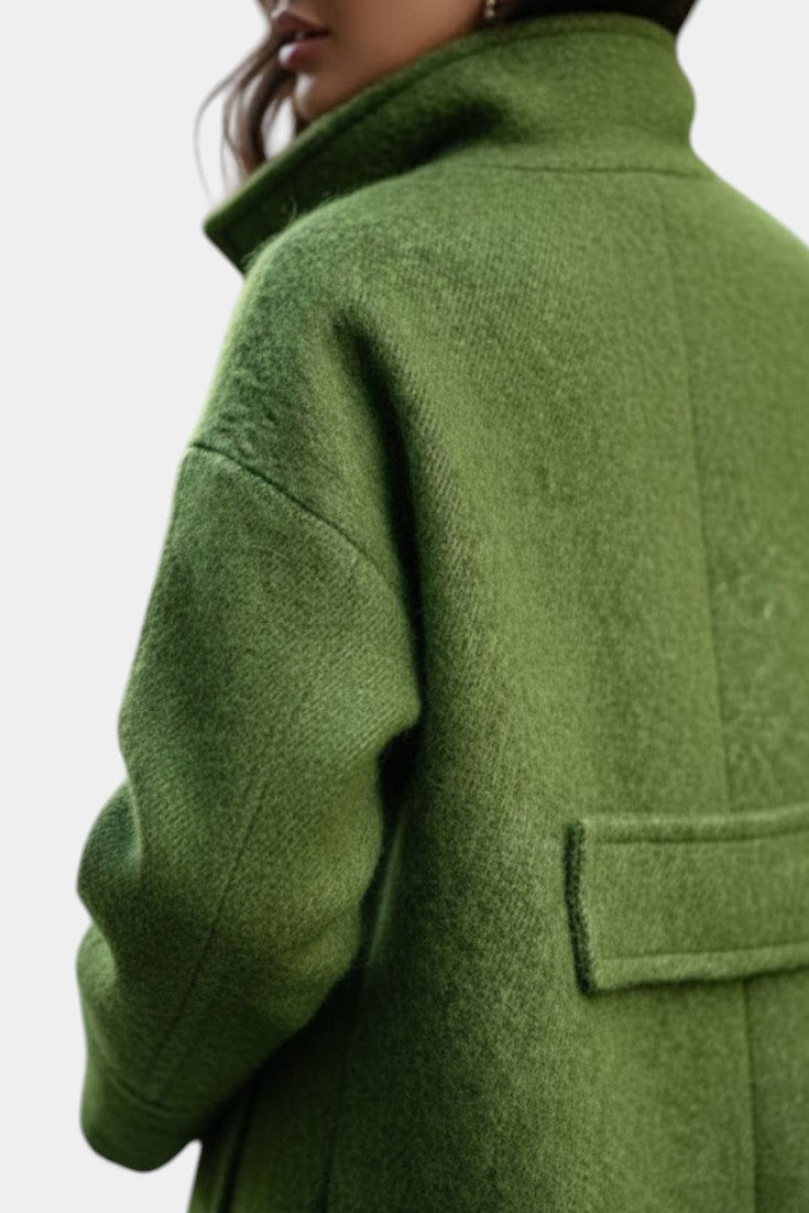 Cornelia, Oversized Double-Breasted Long Coat