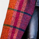 Rosalyn, Notched Collar Checked Coat