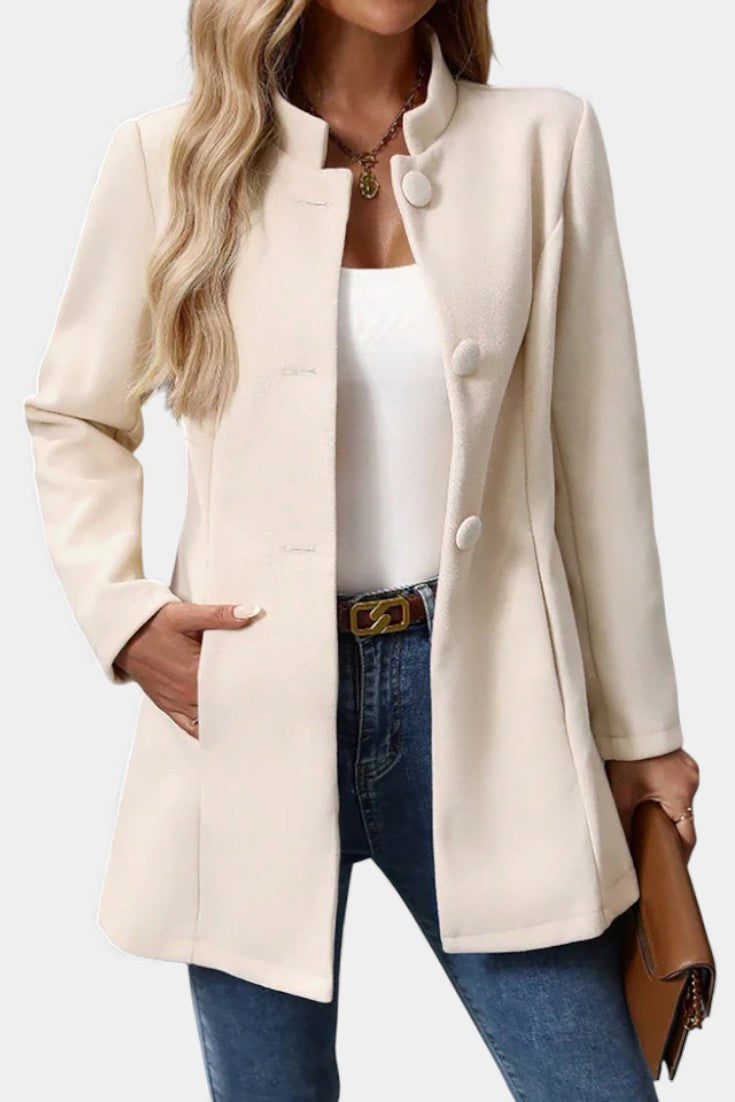 Petra, Tailored High-Collar Coat