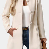 Petra, Tailored High-Collar Coat