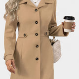 Rebecca, Tailored Belted Coat