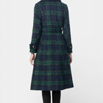 Sabrina, Checked Longline Coat