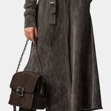 Morwenna, Belted Long Western Coat