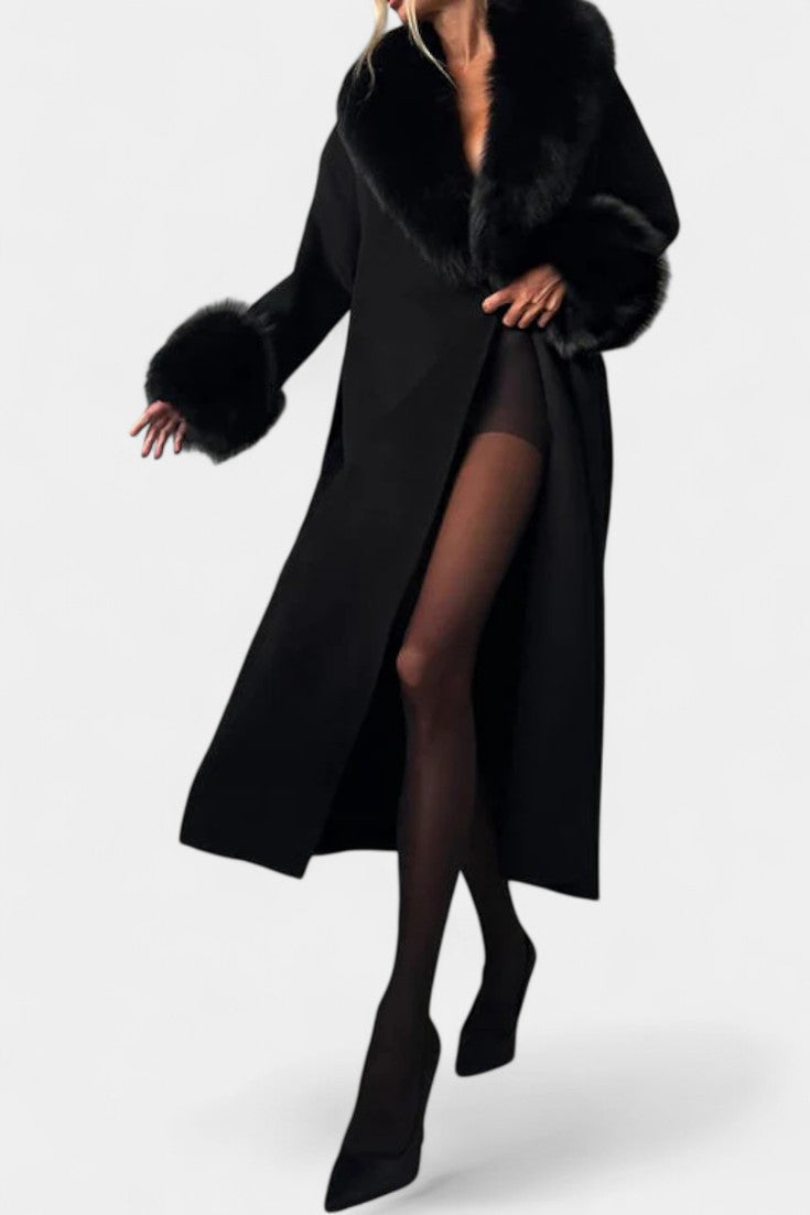 Genevieve, Belted Longline Coat