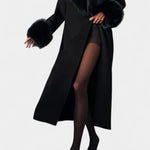 Genevieve, Belted Longline Coat