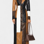 Natalie, Panelled Longline Coat