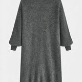 Amelie, Longline Roll Neck Coat