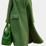 Cornelia, Oversized Double-Breasted Long Coat