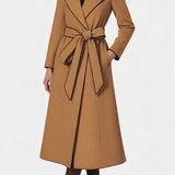 Marguerite, Belted Longline Coat