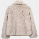 Lauren, Plush Oversized Statement Coat