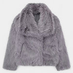Lauren, Plush Oversized Statement Coat
