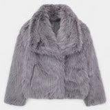Lauren, Plush Oversized Statement Coat